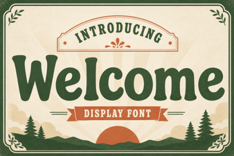 Welcome Font Design Trends for Modern Websites