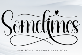 Sometimes Font Design Trends and Creative Uses